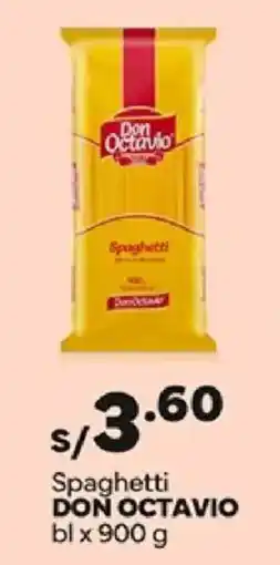 Plaza Vea Don Octavio Spaghetti oferta