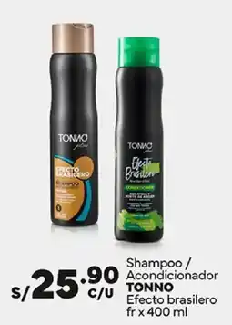 Plaza Vea Tonno shampoo / acondicionador efecto brasilerro oferta