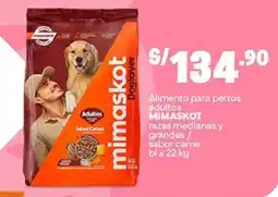 Plaza Vea mimaskot alimento para perros adultos oferta