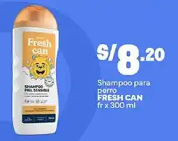 Plaza Vea Fresh can Shampoo piel sensible oferta