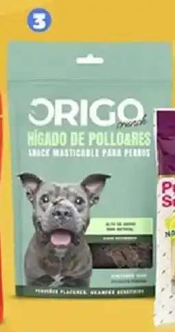 Plaza Vea Origo Treats Hígado pollo y res oferta