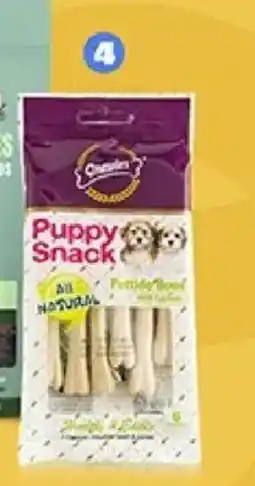 Plaza Vea Gnawlers Treats cachorros huesos sabor a leche oferta
