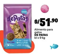 Plaza Vea dePatas Alimento para gatos oferta
