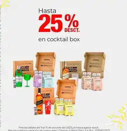 Metro Hen cocktail box oferta