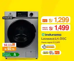 Metro Indurama lavaseca lri-315c oferta
