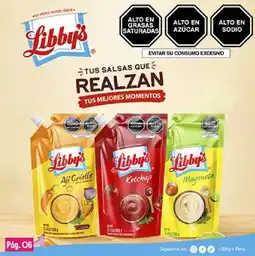 Plaza Vea Libby's tus salsas que realzan tus mejores momentos oferta