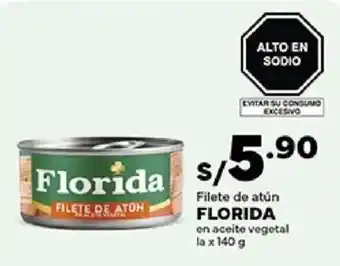 Florida filete de atún
