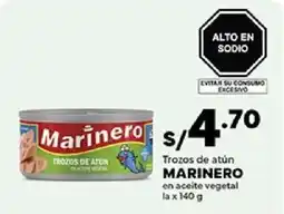 Plaza Vea Marinero trozos de atun oferta