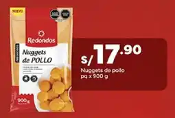Plaza Vea Redondos nuggets de pollo oferta