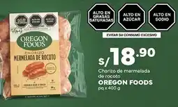 Plaza Vea Oregon Foods chorizo mermelada de rocoto oferta