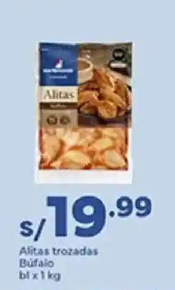 Plaza Vea Alitas trozadas Búfalo oferta