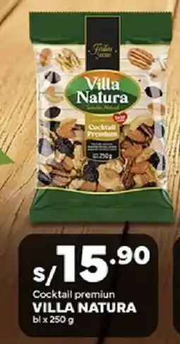 Plaza Vea Villa Natura cocktail premium oferta