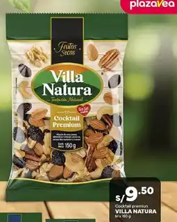 Plaza Vea Villa Natura cocktail premium oferta