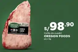 Plaza Vea Oregon Foods colita de cuadril oferta