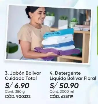 Jabón Bolivar Cuidado Total