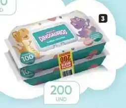 Azzorti Dinosaurios Toallitas Húmedas oferta