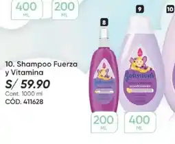 Azzorti Johnson's Shampoo Fuerza y Vitamina oferta
