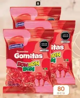 Azzorti Colombina Gommies Gomitas Bon Bon Bum oferta
