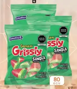 Azzorti Colombina gomitas grissly sandia oferta