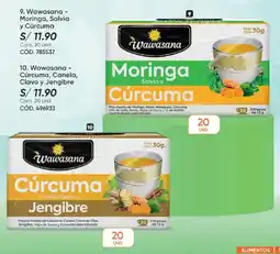 Azzorti Wawasana Moringa Salvia y Cúrcuma oferta