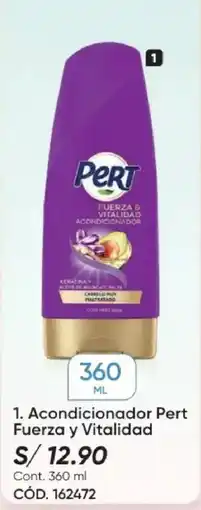 Azzorti Pert acondicionador fuerza y vitalidad oferta