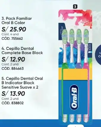 Oral B Pack familar Color