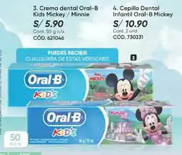 Azzorti Oral-B Crema dental Kids Mickey / Minnie oferta