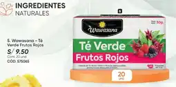 Azzorti Wawasana Té Verde Frutos Rojos oferta