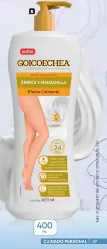 Azzorti Goicoechea Crema Árnica y Manzanilla oferta