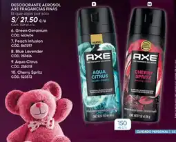 Azzorti Axe desodorante aerosol fragancias finas oferta