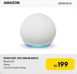 La Curacao Amazon echo dot 5ta gen blanco oferta