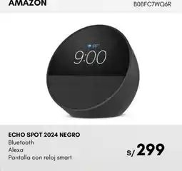 La Curacao Amazon echo spot 2024 negro oferta