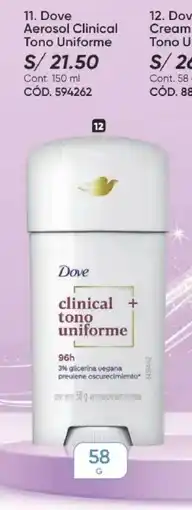 Azzorti Dove clinical tono uniforme oferta