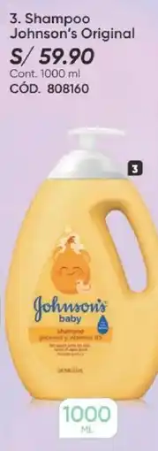 Azzorti Johnson's shampoo original oferta