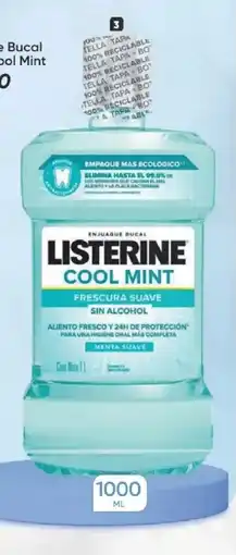 Azzorti Enjuague Bucal Listerine Cool Mint oferta