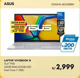 La Curacao Asus laptop vivobook 15 oferta
