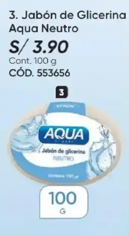 Azzorti Aqua jabón de glicerina neutro oferta
