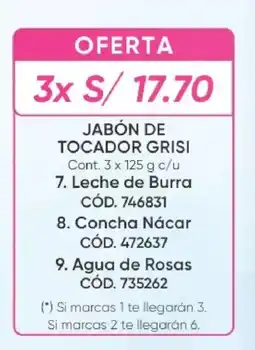 Azzorti Jabón de Tocador Grisi oferta