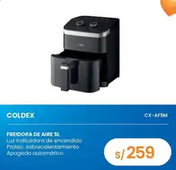 Tiendas EFE Coldex freidora de aire 5l oferta