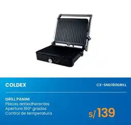 Tiendas EFE Coldex grill panini oferta