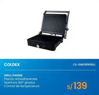 Coldex grill panini