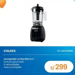 Tiendas EFE Coldex licuadora ultra pro 2 lt oferta