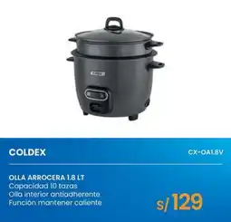 Tiendas EFE Coldex olla arrocera 1.8 lt oferta