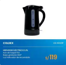 Tiendas EFE Coldex hervidor electrico 3.5l oferta