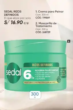 Azzorti Sedal rizos definidos oferta