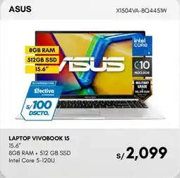 La Curacao Asus laptop vivobook 15 oferta