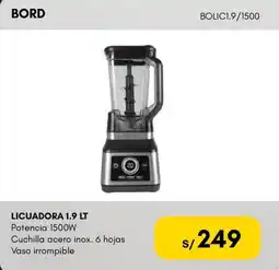 La Curacao Bord licuadora 1.9 lt oferta