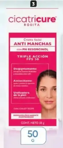 Azzorti Cicatricure Rosita Crema Facial Anti Manchas oferta
