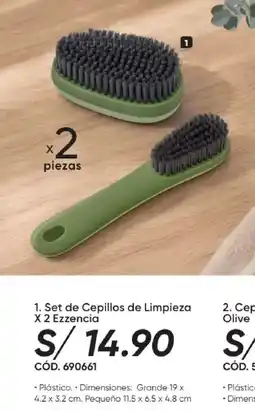 Azzorti Ezzencia set de cepillos de limpieza oferta