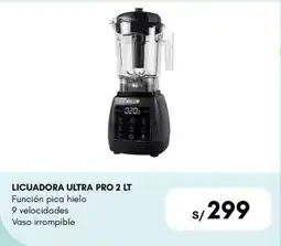 La Curacao Licuadora ultra pro 2 lt oferta
